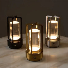 Load image into Gallery viewer, Rechargeable Table Lamp with Touch Dimming and Dual Direction Lighting