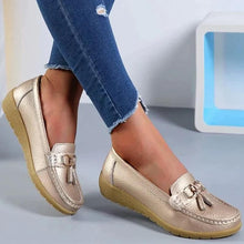 Load image into Gallery viewer, Womens Loafer Shoes with Ergonomic Footbed and Breathable Design