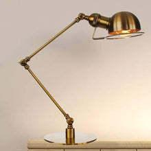Load image into Gallery viewer, Decorative LED Retro Bronze Rocker Table Lamp