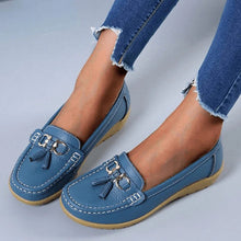 Load image into Gallery viewer, Womens Loafer Shoes with Ergonomic Footbed and Breathable Design