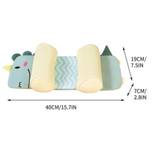 Load image into Gallery viewer, Infant Head Pillow with Adjustable Side Cushions and 3D Mesh Ventilation, Buckwheat Husk Filling