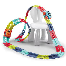 Load image into Gallery viewer, Glow in the Dark Flexible Race Track Set with Snap Together Pieces and a Detachable Body Car in 92 or 184 Pieces