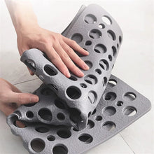 Load image into Gallery viewer, Non-Slip Shower Mat with Suction Cups and Drainage Design