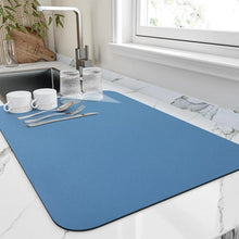 Load image into Gallery viewer, Quick Dry Kitchen Dish Mat Highly Absorbent