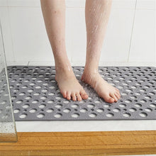 Load image into Gallery viewer, Non-Slip Shower Mat with Suction Cups and Drainage Design