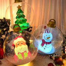 Load image into Gallery viewer, Inflatable Outdoor Christmas Ball With Lights (LED)