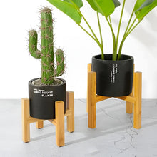 Load image into Gallery viewer, Wooden Plant Pot Trays