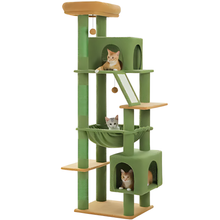 Load image into Gallery viewer, Cat Tree With Hammock For Indoor Cats