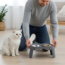Load image into Gallery viewer, Elevated Cat Bowl, Comfortable Feeding and Easy Digestion
