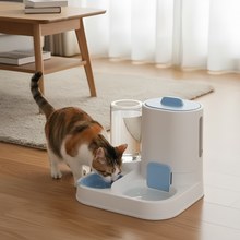 Load image into Gallery viewer, Cat Food Dispenser Automatic Gravity Feeder and Water Bowl