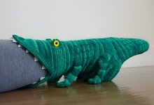 Load image into Gallery viewer, 3D Knitted Crocodile Socks