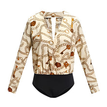 Load image into Gallery viewer, Vintage Printed Bodysuit
