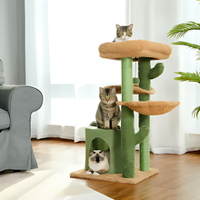 Load image into Gallery viewer, Cat Tree Design Cactus