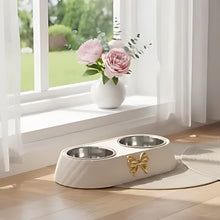 Load image into Gallery viewer, Cat Feeding Bowls Double Elevated Non-Slip Design
