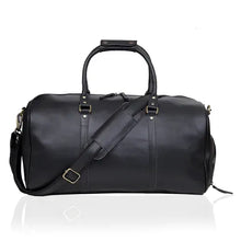 Load image into Gallery viewer, John Leather Duffel Bag for Men, Vintage Brown Full Grain Cow Leather