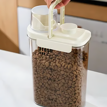 Load image into Gallery viewer, Cat Food Storage Box Airtight PET Plastic Container