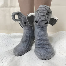 Load image into Gallery viewer, 3D Knitted Crocodile Socks