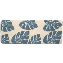 Load image into Gallery viewer, Leaf Pattern Runner Mat with Plush Fibers for Hallways
