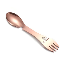 Load image into Gallery viewer, Safari Outdoor EDC Fork 5-in-1 Camping Utensil Set