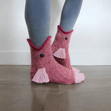 Load image into Gallery viewer, 3D Knitted Crocodile Socks