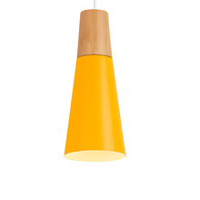 Load image into Gallery viewer, Nordic Metal and Wood Pendant Light