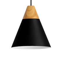 Load image into Gallery viewer, Nordic Metal and Wood Pendant Light