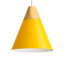 Load image into Gallery viewer, Nordic Metal and Wood Pendant Light
