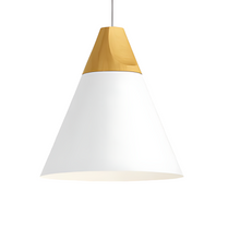 Load image into Gallery viewer, Nordic Metal and Wood Pendant Light