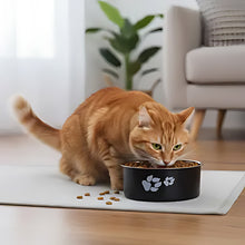 Load image into Gallery viewer, Stainless Steel Cat Bowls, Non Slip Easy Clean Feeding Dish