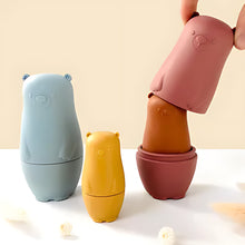 Load image into Gallery viewer, Montessori Silicone Nesting Toy for Baby and Child