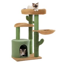 Load image into Gallery viewer, Cat Tree Design Cactus
