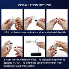 Load image into Gallery viewer, Ceiling Star Projector Night Light with Touch Control and Dimmable Glow