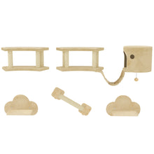 Load image into Gallery viewer, Wall Mounted Cat Tree Playground for Indoor Cats