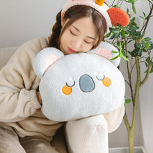 Load image into Gallery viewer, Animal Hand Warmer Pillow with Dual Hand Openings and PP Cotton Filling, 12 Inch