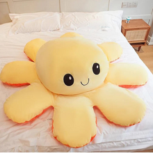 Load image into Gallery viewer, Giant Reversible Octopus Plush Toy