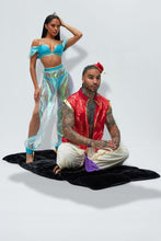 Load image into Gallery viewer, Three Piece Royal Prince Costume Set with Red Jacket and Decorative Trim