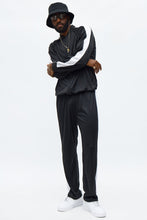 Load image into Gallery viewer, Two Piece Retro Costume Set with Black and White Contrast for Adults