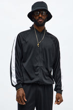 Load image into Gallery viewer, Two Piece Retro Costume Set with Black and White Contrast for Adults
