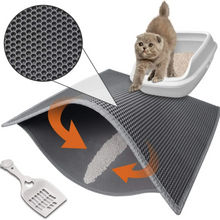 Load image into Gallery viewer, Waterproof Double Layer Cat Litter Mat