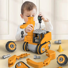 Load image into Gallery viewer, Construction Vehicle Playset, Educational & Interactive
