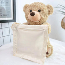 Load image into Gallery viewer, Interactive Peekaboo Teddy Plush Toy with Voice and Movement for Babies
