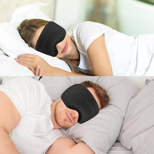 Load image into Gallery viewer, 360° travel neck pillow set with adjustable head strap and eye mask for sleeping comfort