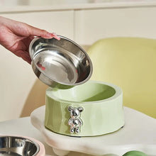 Load image into Gallery viewer, Cat Slow Feeder Bowl Anti-Slip Ceramic