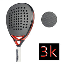 Load image into Gallery viewer, Carbon Fiber Padel Racket with EVA Soft Core - High-Performance Paddle for Training & Match Play