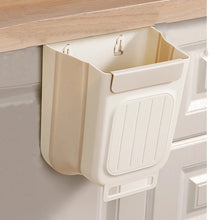 Load image into Gallery viewer, Collapsible Wall Mounted Kitchen Trash Bin