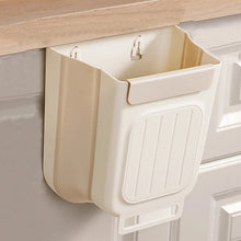 Load image into Gallery viewer, Collapsible Wall Mounted Kitchen Trash Bin