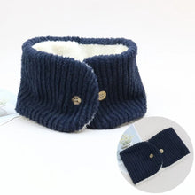 Load image into Gallery viewer, Cozy Button Knit Neck Warmer