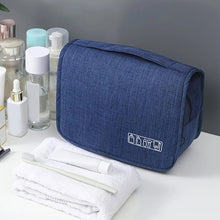 Load image into Gallery viewer, Hanging Travel Toiletry Bag for Personal Hygiene and Cosmetics
