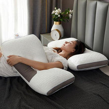 Load image into Gallery viewer, Hybrid Pillow For Back & Side Sleepers - Neck & Shoulder Support Pillow