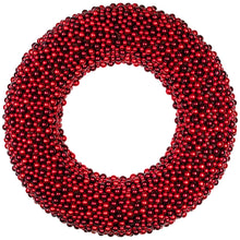 Load image into Gallery viewer, Glitter Red Berry Christmas Wreath with Two Tone Berries 20 Inch Unlit